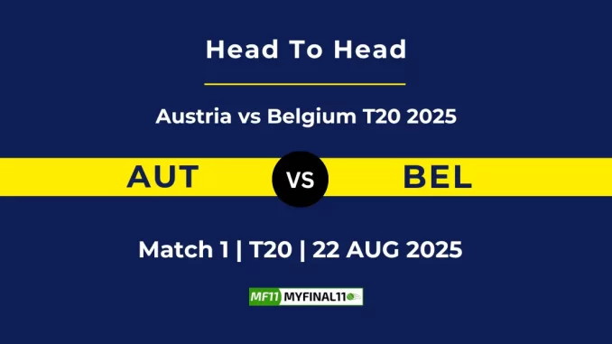 AUT vs BEL Player Battle, Head to Head Austria vs Belgium T20 2025