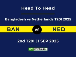 BAN vs NED Player Battle, Head to Head Bangladesh vs Netherlands T20I 2025