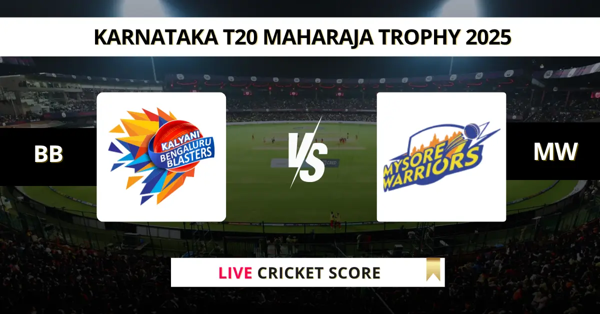 BB vs MW Live Score: Scorecard, Ball by Ball Commentary - Match 2, Kar...