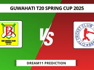 BCC VS CCC Dream11 Prediction GUWAHATI T20 SPRING CUP 2025