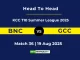 BNC vs GCC Player Battle, Head to Head KCC T10 Summer League 2025