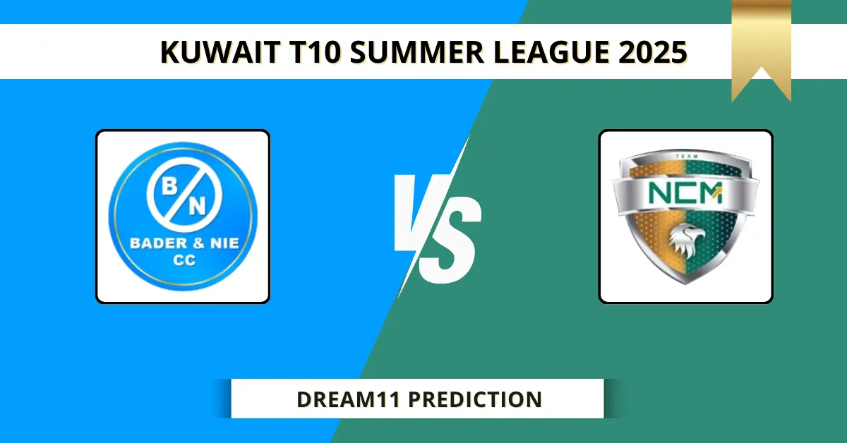 BNC vs NCMI Dream11 Prediction Today: Pitch Report, Player Stats, &amp...