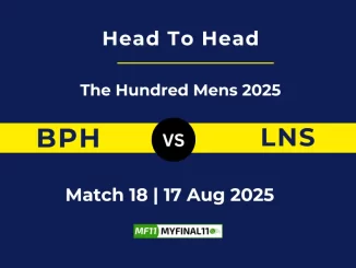 BPH vs LNS Player Battle, Head to Head The Hundred Mens 2025