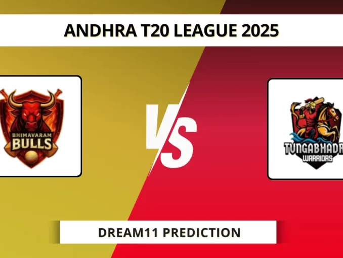 BVB vs TBW Dream11 Prediction Andhra T20 League 2025