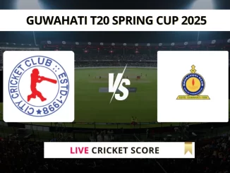 CCC VS NBC Live Cricket Score GUWAHATI T20 SPRING CUP 2025