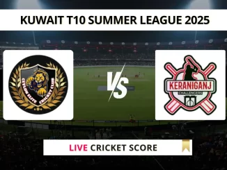 CECC vs KGC Live Cricket Score Kuwait T10 Summer League 2025
