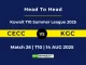 CECC vs KGC Player Battle, Head to Head Kuwait T10 Summer League 2025