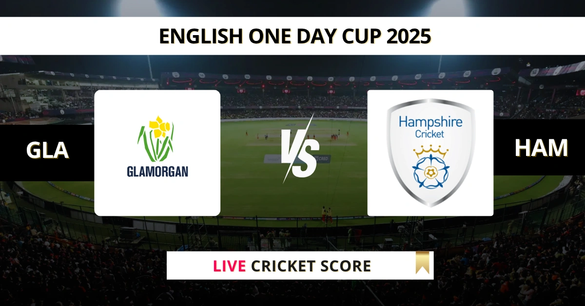 GLA vs HAM Live Score: Scorecard, Ball by Ball Commentary - at Neath, ...