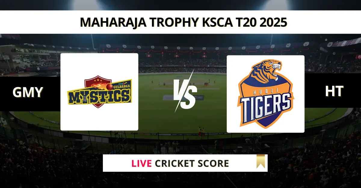 GMY vs HT Live Score: Scorecard, Ball by Ball Commentary - Match 16, M...