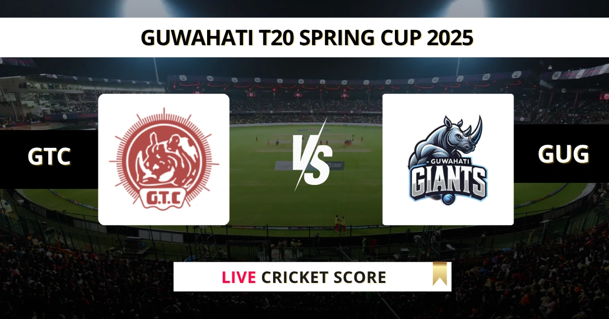 GTC vs GUG Live Score: Scorecard, Ball by Ball Commentary - Match 19, ...
