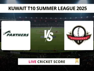 KRM VS KZK Live Cricket Score KUWAIT T10 SUMMER LEAGUE 2025