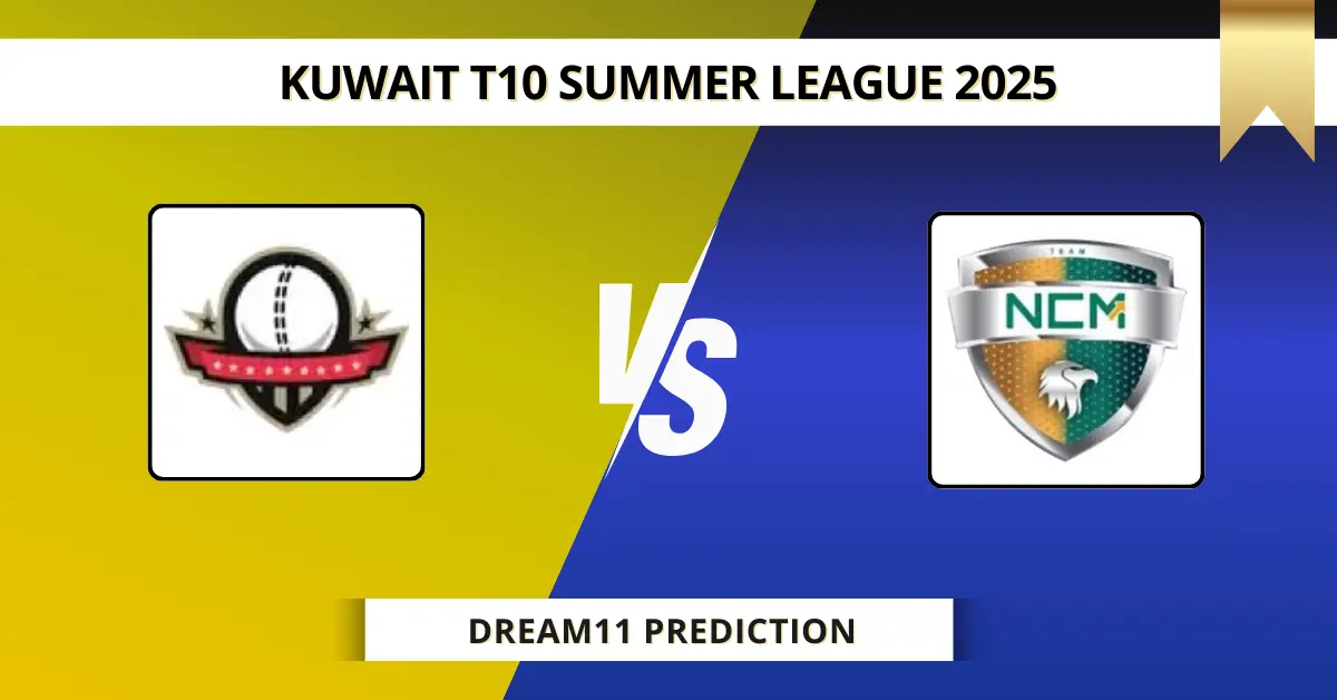 KZK vs NCMI Dream11 Prediction Today: Pitch Report, Player Stats, &amp...