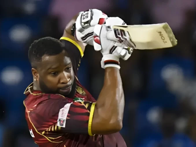Kieron Pollard’s Blazing 65 Guides TKR to Victory Over St. Lucia Kings