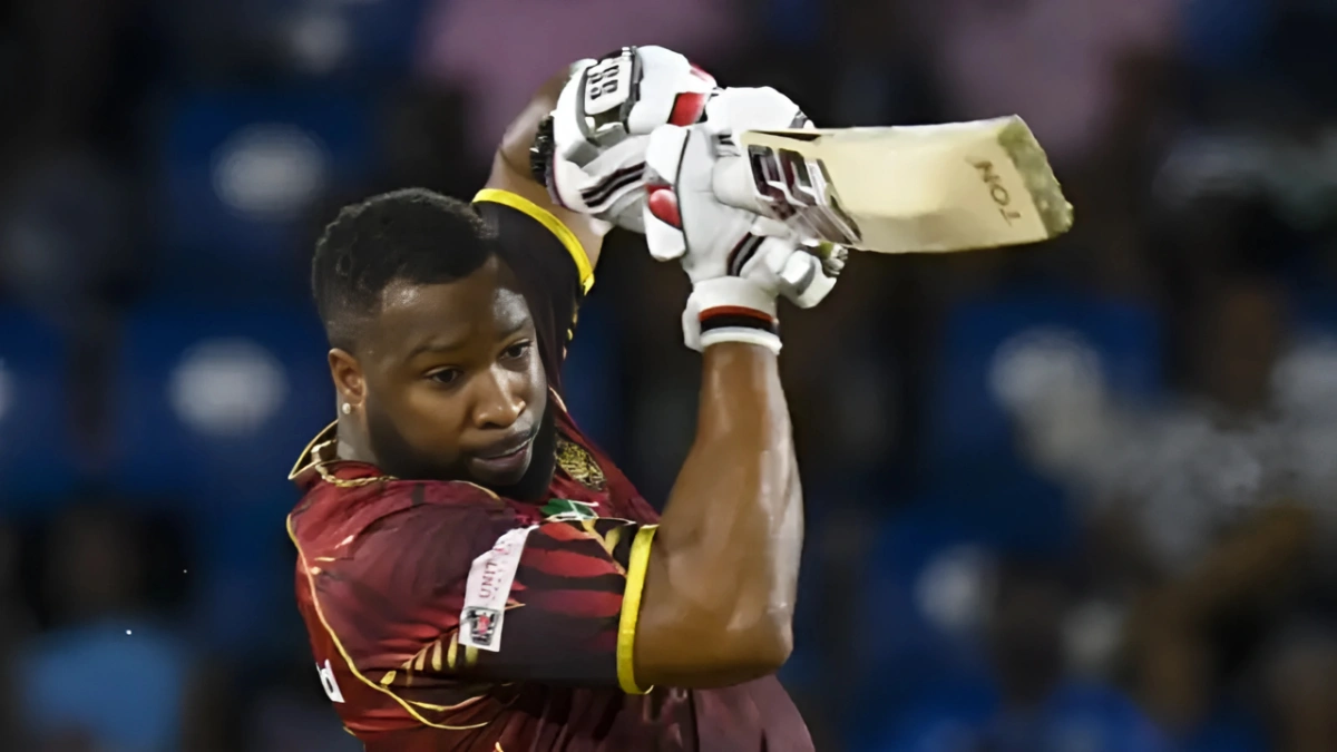 Kieron Pollard’s Blazing 65 Guides TKR to Victory Over St. Lucia Kin...