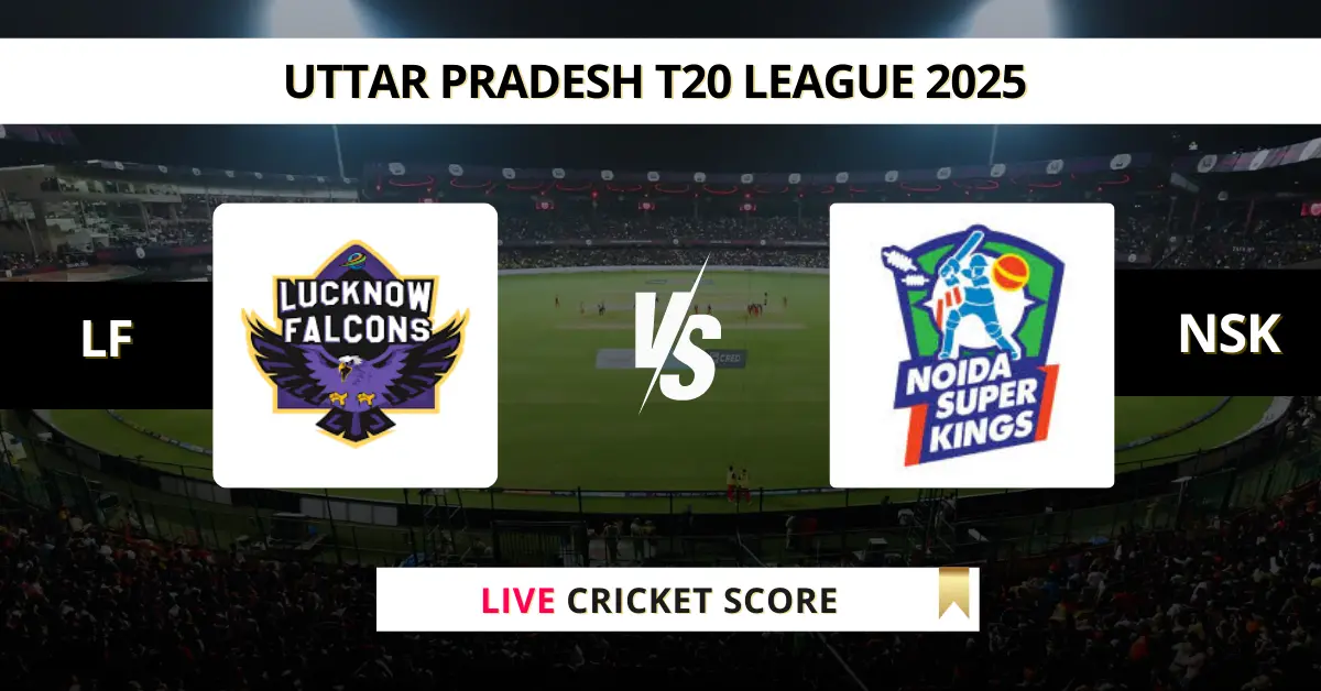 LF vs NSK Live Score: Scorecard, Ball by Ball Commentary - Match 18, U...