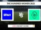 LNS-W VS OVI-W Live Cricket Score THE HUNDRED WOMEN 2025