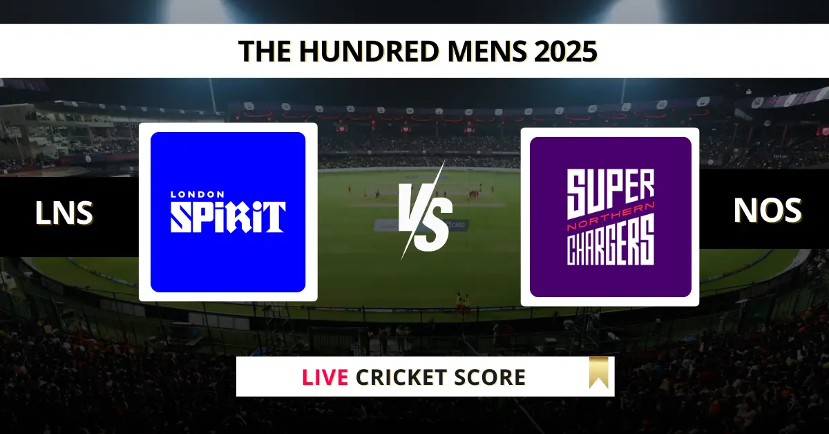 LNS vs NOS Live Score: Scorecard, Ball by Ball Commentary - Match 22, ...