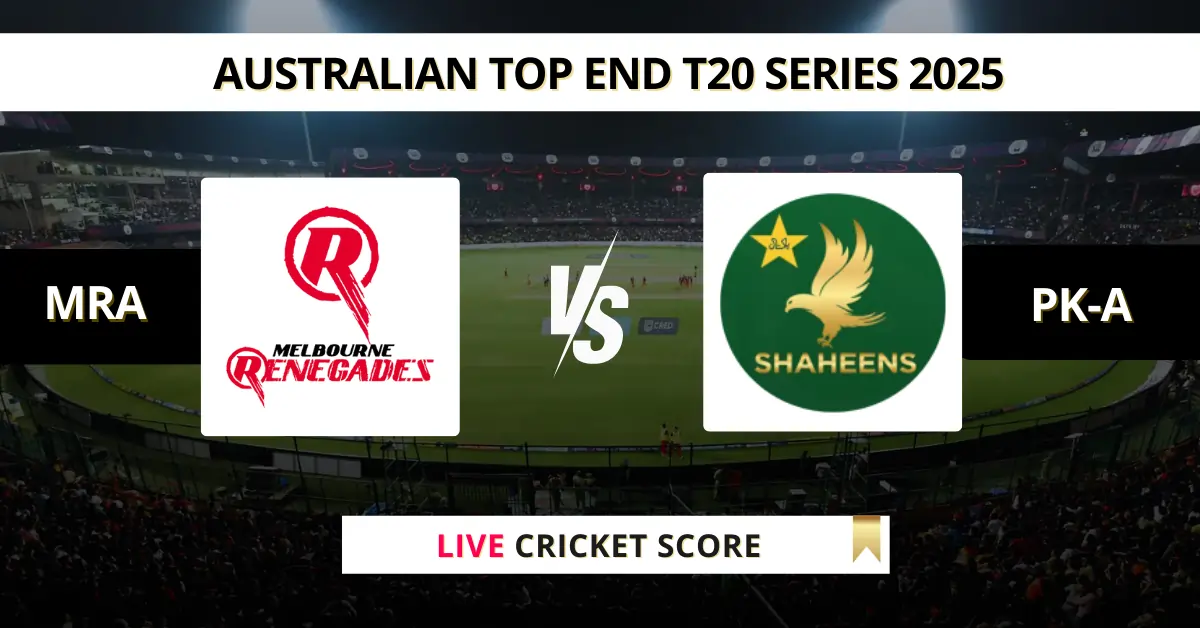 MRA vs PK-A Live Score: Scorecard, Ball by Ball Commentary - Match 15,...