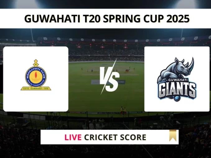 NBC VS GUG Live Cricket Score Guwahati T20 Spring Cup 2025