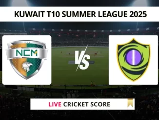 NCMI vs BCC Live Cricket Score Kuwait T10 Summer League 2025