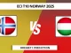 NOR vs HUN Dream11 Prediction ECI T10 Norway 2025