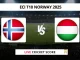 NOR vs HUN Live Cricket Score ECI T10 Norway 2025
