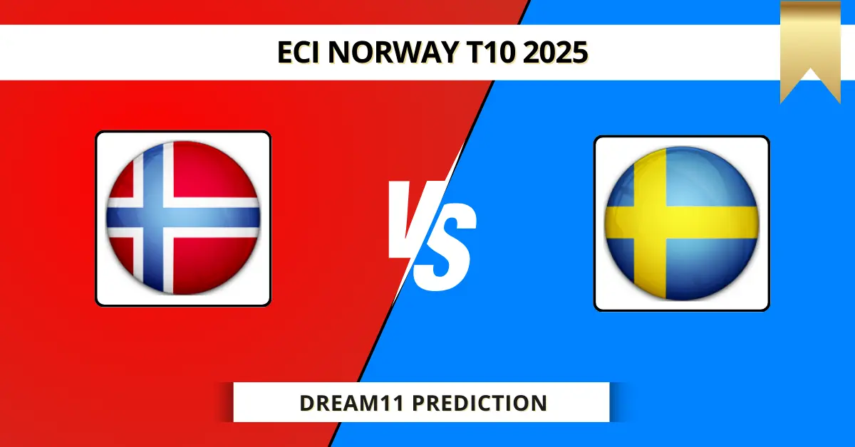 NOR vs SWE Dream11 Prediction Today: Pitch Report, Player Stats, & Fan...