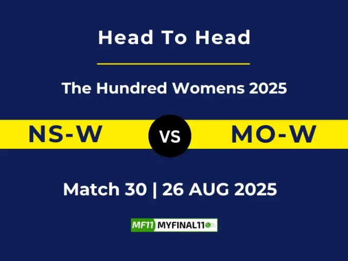 NS-W vs MO-W Player Battle, Head to Head The Hundred Womens 2025