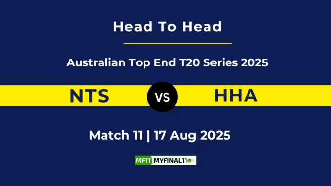 NTS vs HHA Player Battle & Head to Head Team Stats - Australian Top End T20 Series 2025