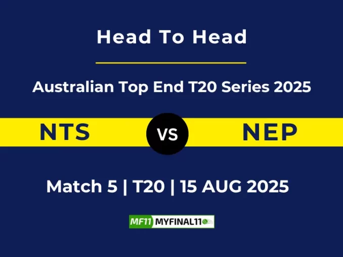 NTS vs NEP Player Battle, Head to Head Australian Top End T20 Series 2025