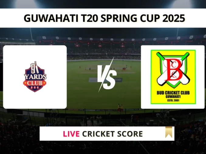 NYC VS BCC Live Cricket Score Guwahati T20 Spring Cup 2025