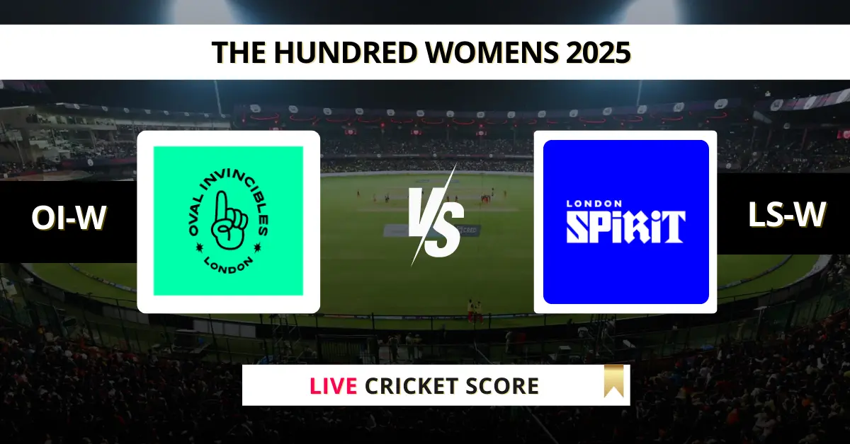 OI-W vs LS-W Live Score: Scorecard, Ball by Ball Commentary - Match 29...