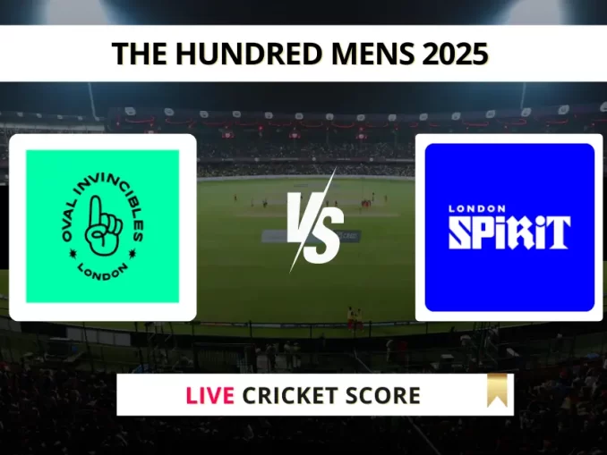 OI vs LS Live Cricket Score The Hundred Mens 2025