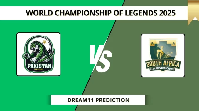 PAK-C vs SA-C Dream11 Prediction World Championship of Legends 2025