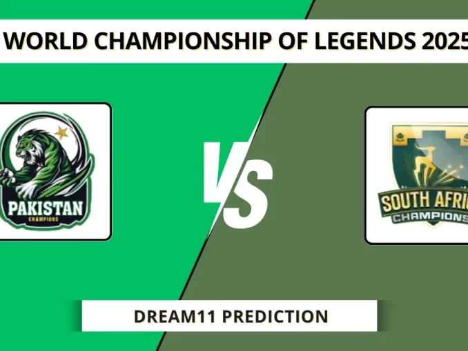 PAK-C vs SA-C Dream11 Prediction World Championship of Legends 2025