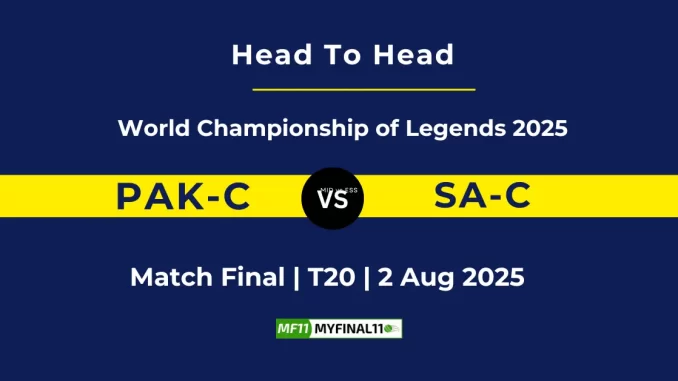 PAK-C vs SA-C Player Battle, Head to Head World Championship of Legends 2025