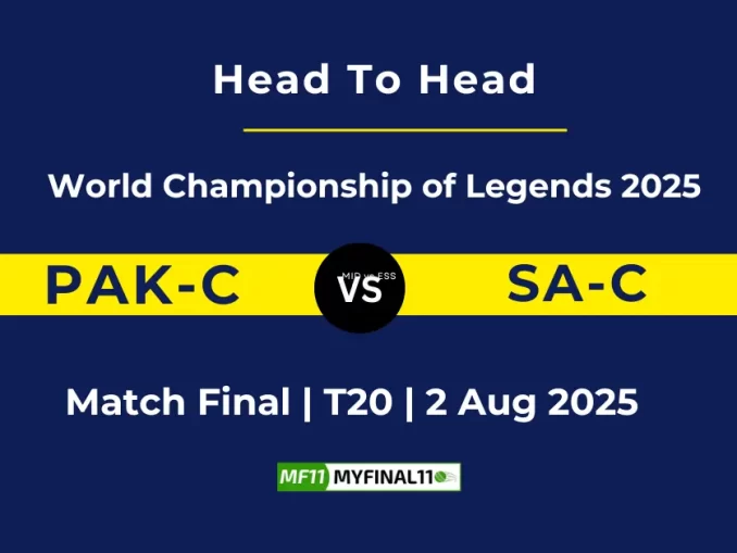 PAK-C vs SA-C Player Battle, Head to Head World Championship of Legends 2025