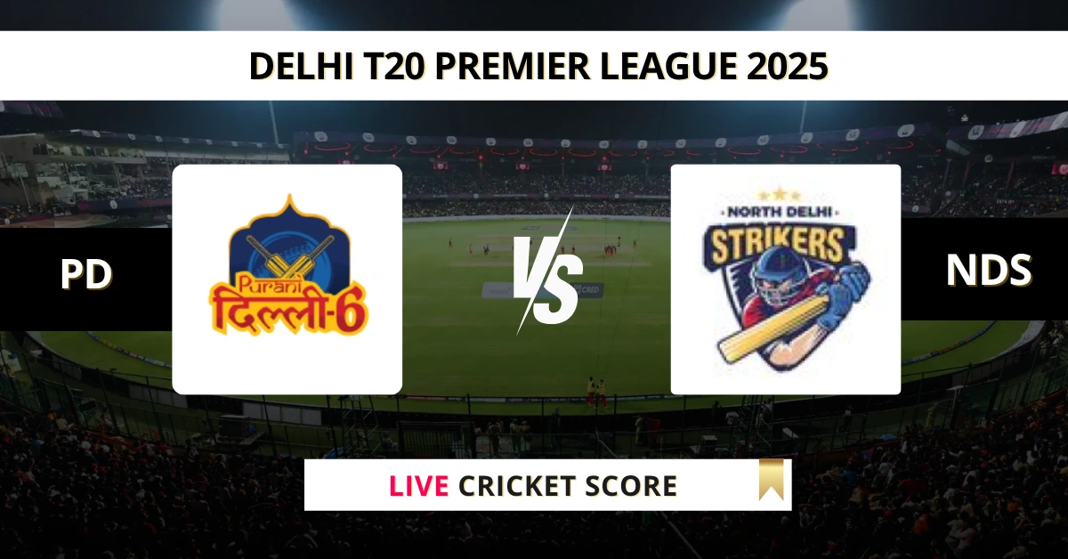 PD vs NDS Live Score: Scorecard, Ball by Ball Commentary - Match 16, D...