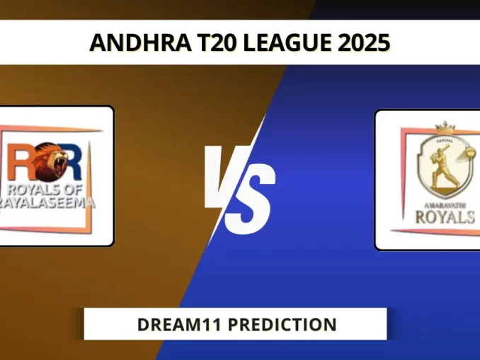 ROR vs AMR Dream11 Prediction Andhra T20 League 2025