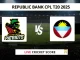 SKN vs ABF Live Score: Scorecard, Ball by Ball Commentary - Match 1, Republic Bank CPL T20 2025