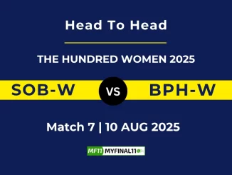 SOB-W VS BPH-W Player Battle, Head to Head THE HUNDRED WOMEN 2025