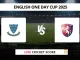 SUS VS KEN Live Cricket Score ENGLISH ONE DAY CUP 2025