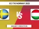 SWE vs HUN Dream11 Prediction ECI T10 Norway 2025