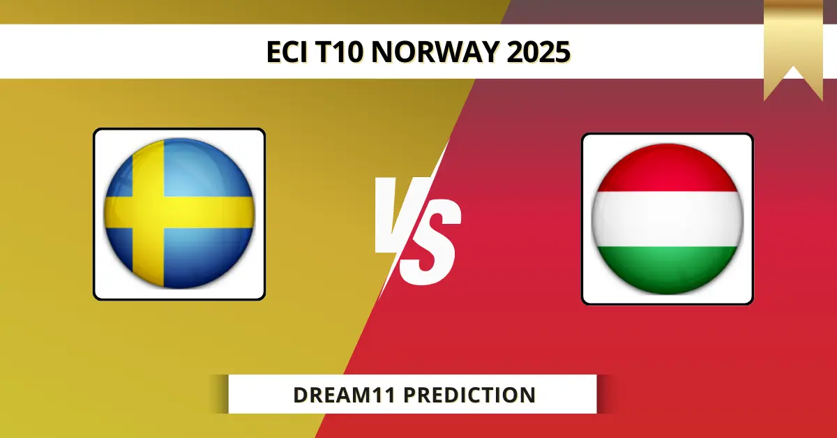 SWE vs HUN Dream11 Prediction Today: Pitch Report, Player Stats, &...