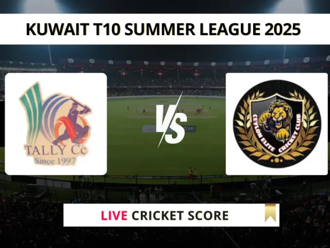 TRN vs CECC Live Cricket Score Kuwait T10 Summer League 2025