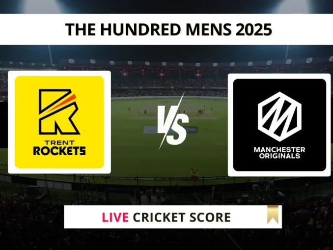 TRT vs MNR Live Cricket Score The Hundred Mens 2025