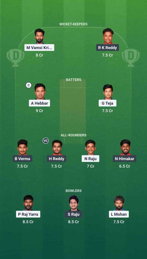 VSS vs BVB Dream11 Prediction
