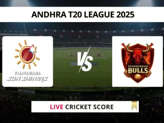 VSS vs BVB Live Cricket Score Andhra T20 League 2025