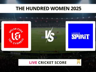 WEF-W VS LNS-W Live Cricket Score THE HUNDRED WOMEN 2025