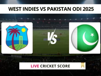 WI VS PAK Live Cricket Score WEST INDIES VS PAKISTAN ODI 2025